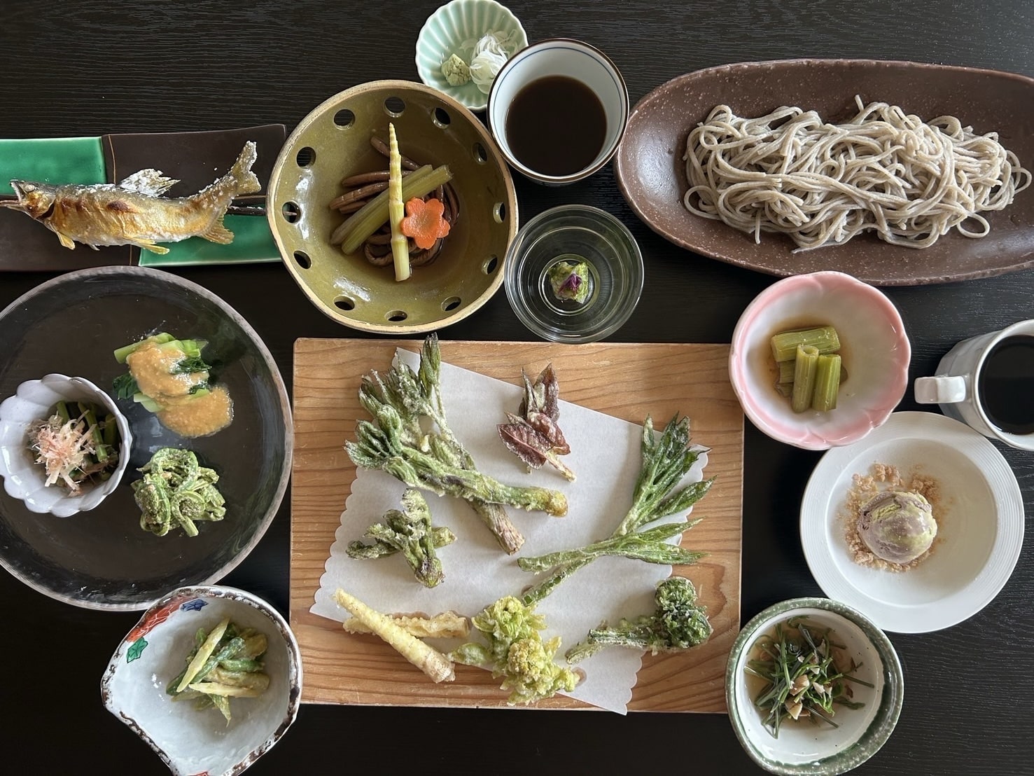 山菜料理写真